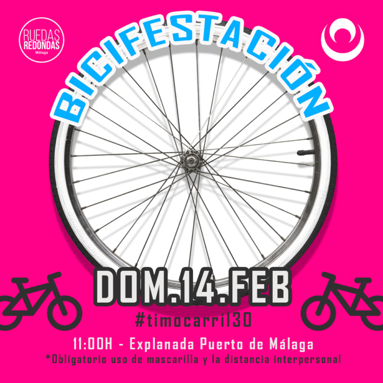 Lee más sobre el artículo Nixmi Transmitira en Directo la Bicifestacion el 14 de Febrero en Malaga